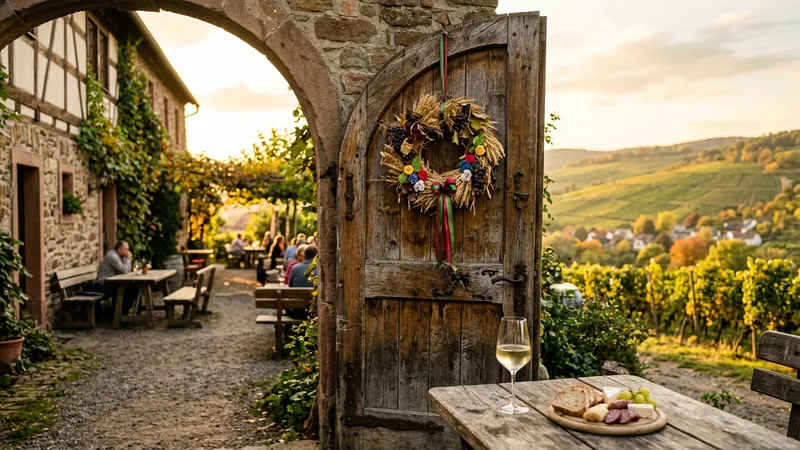 Straußwirtschaften im Rheingau